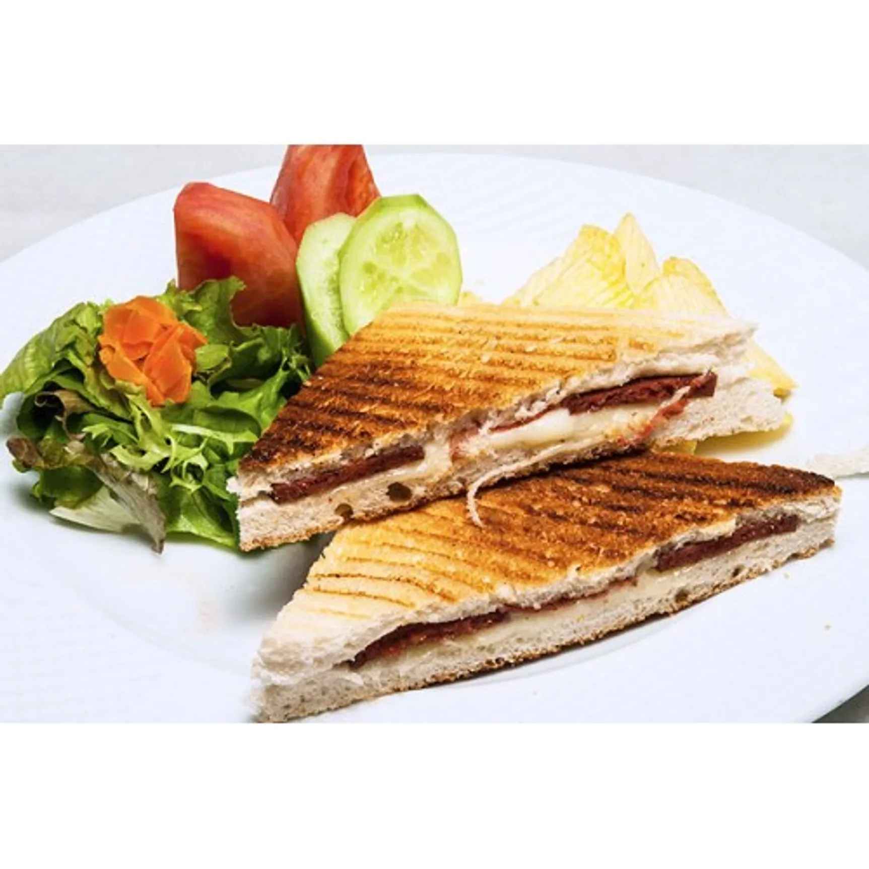 Kavurmalı Kaşarlı Tost