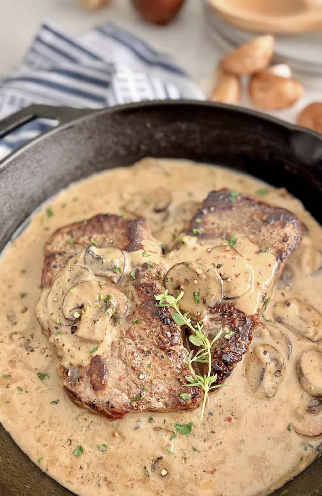 Mushroom Steak