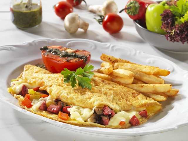 Karışık Omlet